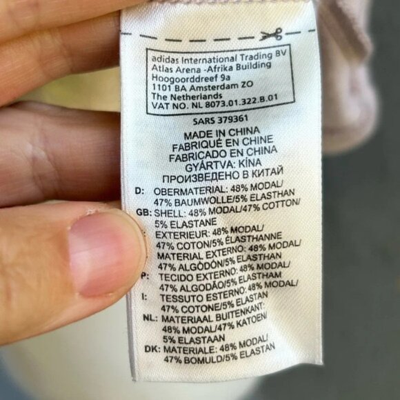 Adidas  X Stella McCartney Cowl neck T shirt, size Small - Picture 6 of 8